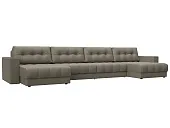 Диван П-образный с декором Лига-049 НПБ Лонг