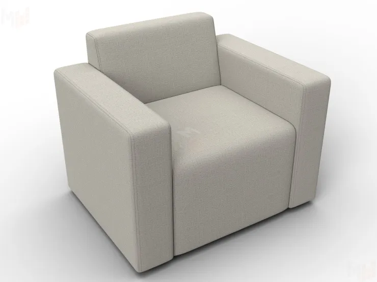 Кресло Лига-093 ( Амур 02 бежевый )