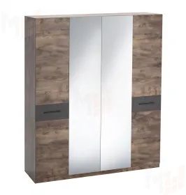 Шкаф четырехдверный Глазго