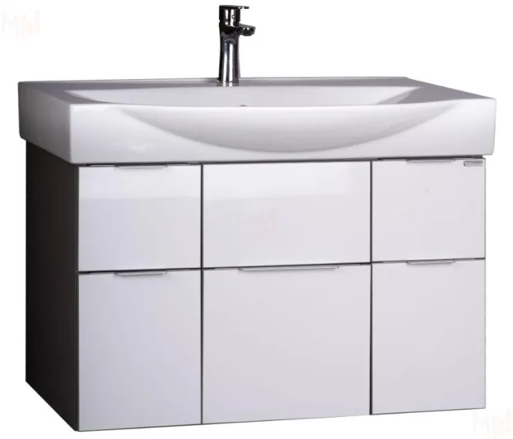 Тумба подвесная под умывальник "Элвис 85" Титан Домино