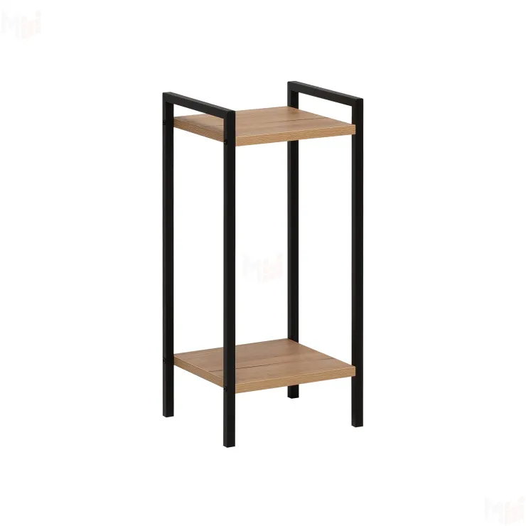 Подставка для цветов Leset Стилвуд 12 (Чёрный/Дуб крафт золотой)