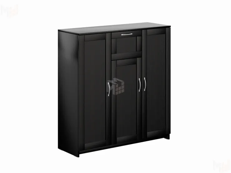 2.02.03.320.5 СИРИУС тумба 3 двери и 1 ящик 117х123 Дуб Венге RU