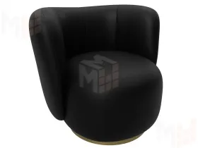 Кресло Лига-072 ( экокожа GRIFON 18 черный )