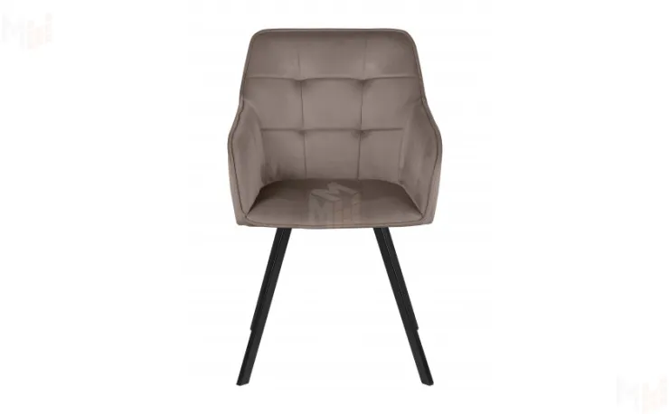 Кресло поворотное Мони Confetti mocco/черный