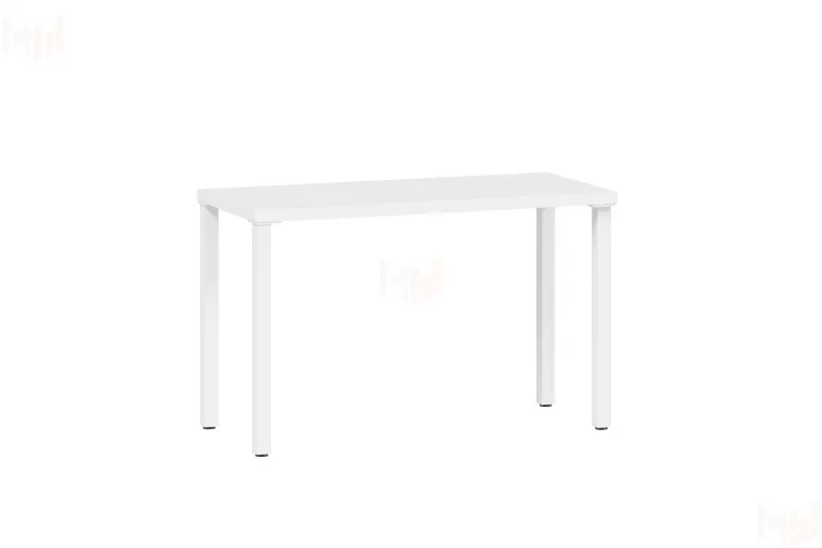 S00449 Ингар 1/ТТ стол письменный 120x75x55, белый