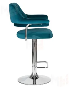 Стул барный DOBRIN CHARLY (морской волны велюр (MJ9-99))