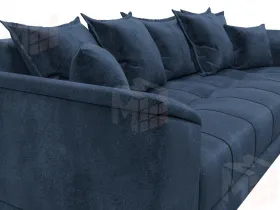 Диван прямой НордСтар НПБ ( TOWER 13 синий )