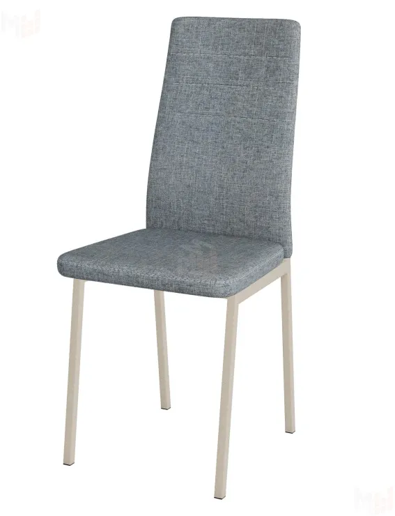 Стул Амстер (рогожка серая, ноги ваниль)