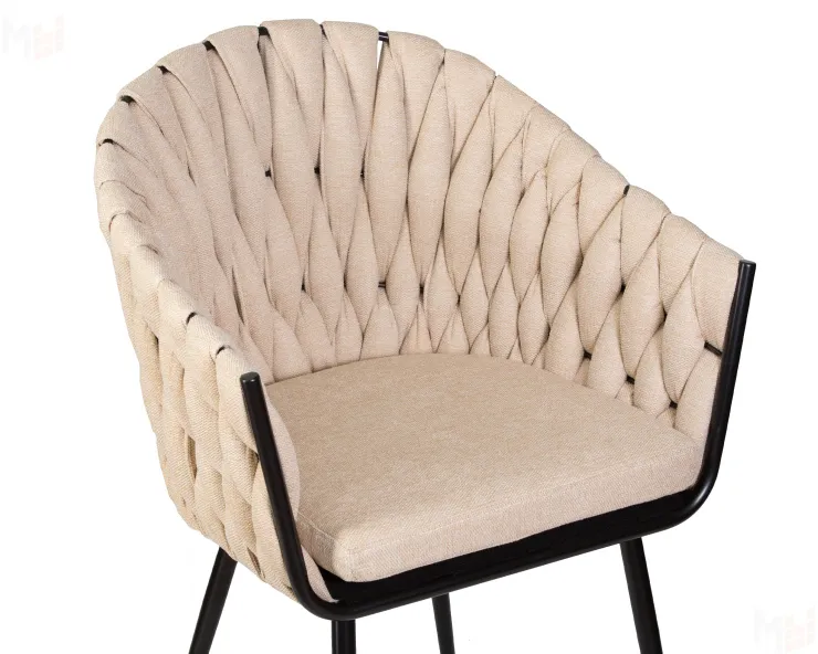 Стул обеденный DOBRIN MATILDA (бежевая ткань (LAR 275-1))