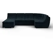 Диван П-образный модульный Холидей ( LAIM 21 графит )