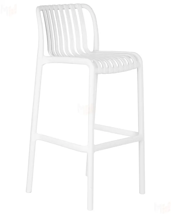 Стул барный DOBRIN CHLOE BAR (белый)