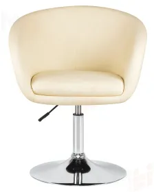 Кресло дизайнерское DOBRIN EDISON (кремовый)