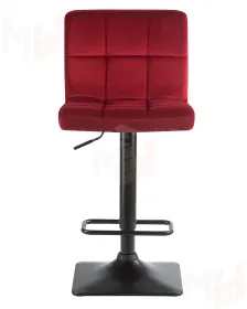 Стул барный DOBRIN DOMINIC (бордо велюр (MJ9-43))