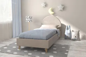 Кровать 014 Бежевая 800х1900