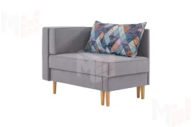 Кушетка Джойс Ultra Grey