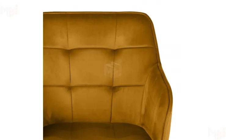 Кресло поворотное Мони Confetti chai tea/черный