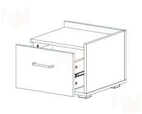 Тумба  Рэми Правая