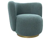 Кресло Лига-072 ( шенилл RIMINI 11 серо-зеленый )