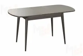 Стол раскладной Хоста с цилиндрическими опорами Капучино