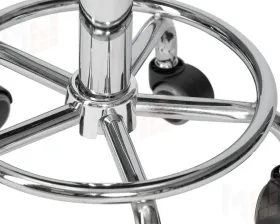 Табурет мастера DOBRIN BILLY (серебрянный)