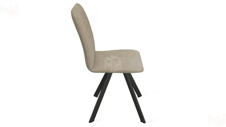 Стул Стенли К2 Черный муар, Велюр Confetti Smoke