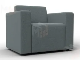 Кресло Лига-093 ( Амур 07 серый )