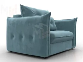 Кресло Лига-100 НПБ ( SEVEN 113 бирюзовый )