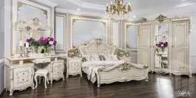 Спальня Джоконда крем глянец композиция 1