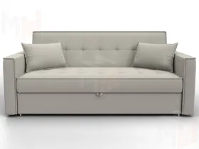 Диван прямой Лига-104 (160) ( Амур 02 бежевый )