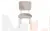 Стул деревянный Орион белая эмаль  обивка Kiton 05