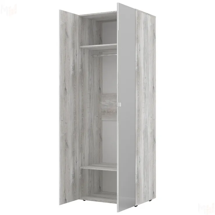 Шкаф для одежды Neo 54  Дуб шавиниган ФАСАД Стандарт + Зеркало