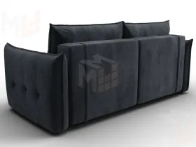 Диван прямой Лига-100 НПБ ( TOWER 11 темно-серый )