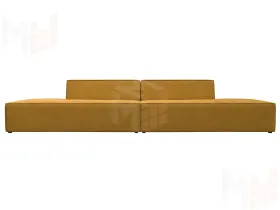 Диван прямой модульный Монс лофт ( BRUT 10 желтый )