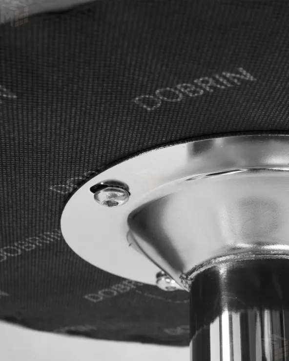 Табурет барный DOBRIN BRUNO (серый велюр (MJ9-75))