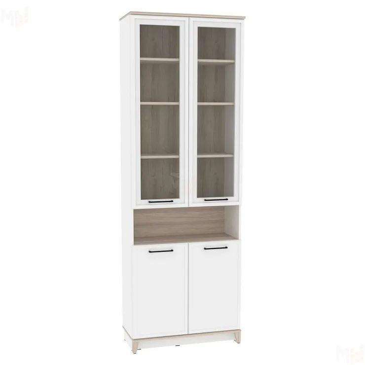 Шкаф для книг AURELIO 7 Белый