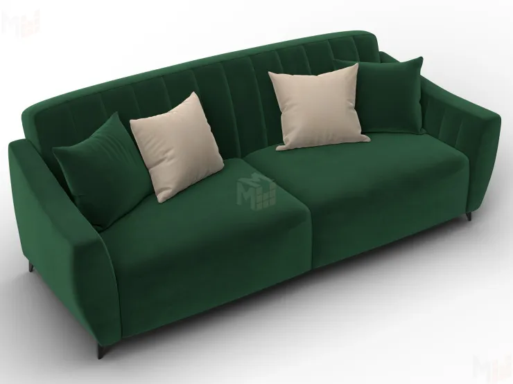 Диван-книжка Лига-095 НПБ ( SEVEN 626 зеленый )