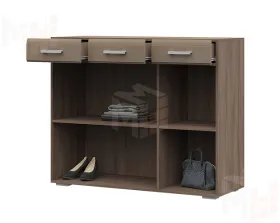 Комод Симба шимо темный - кофе с молоком