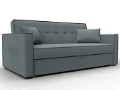 Диван прямой Лига-104 (160) ( Амур 07 серый )