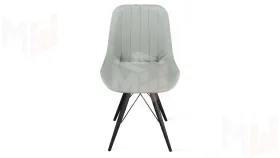 Стул Марвел К3 Исп. 2 Черный муар Велюр Confetti Silver