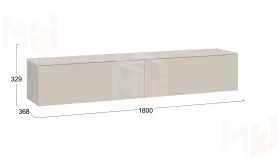 Тумба ТВ Порто - ТД-393.03.11 Баттл Рок, Сантьяго софт