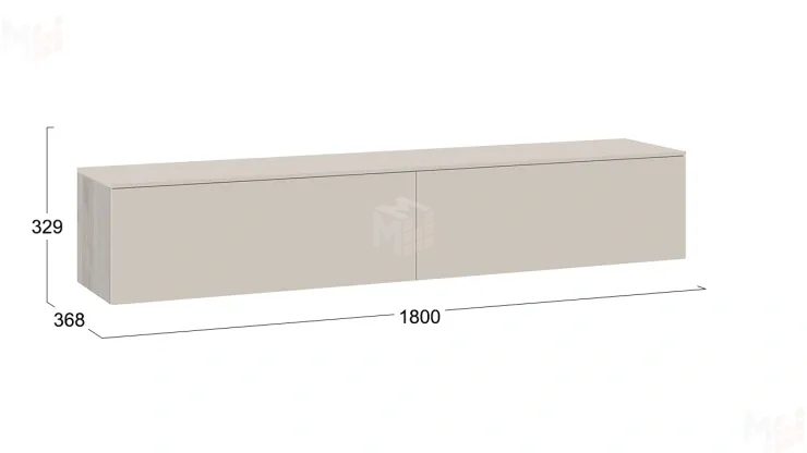 Тумба ТВ Порто - ТД-393.03.11 Баттл Рок, Сантьяго софт