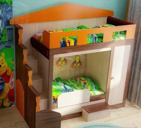 Двухъярусная кровать Фанки Хоум 11003