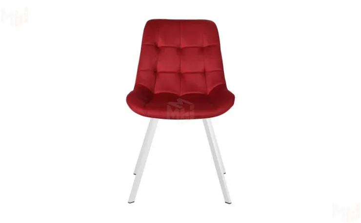 Стул поворотный Эйден М Confetti bordo/белый