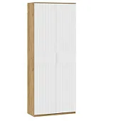 Шкаф комбинированный с 2 дверями Хилтон Исп.2 404.002.000 Белый матовый