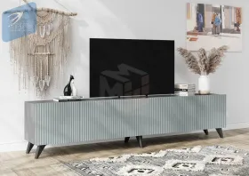 Тумба ТВ Сканди на ножках (серый)