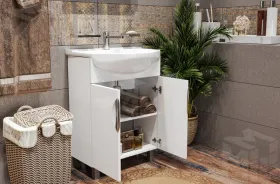 Тумба под умывальник "Амур 60" Стандарт без ящика Айсберг