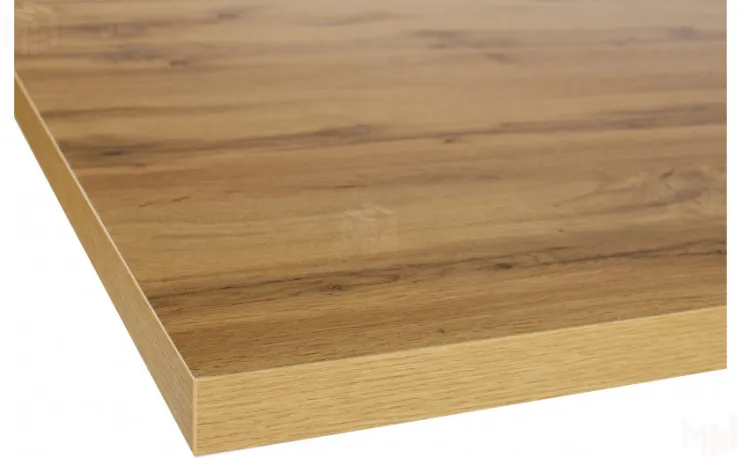 Стол раскладной Лаки Лофт 120 Дуб Вотан/Черный