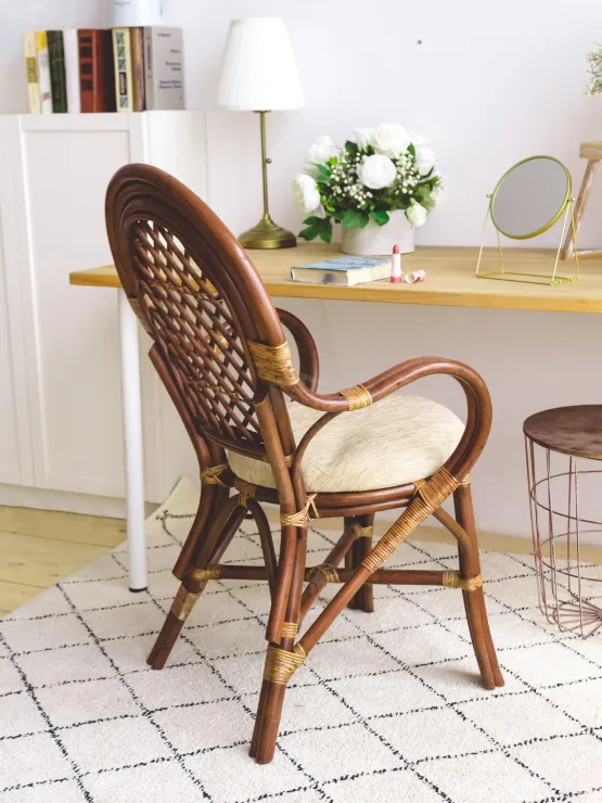 Стул из ротанга "Бали" с подушкой 04/11 A