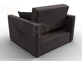 Кресло-кровать Лига-104 (80) ( SEVEN 727 коричневый )