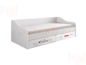 Детская кровать Вега New Girl (белый)